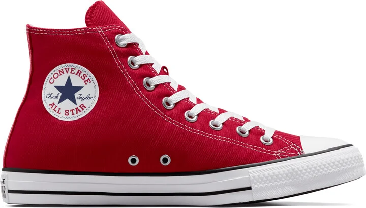 Men's Converse Chuck Taylor All Star High Top Unisex Shoes in Red | M9621-600 - Image 3