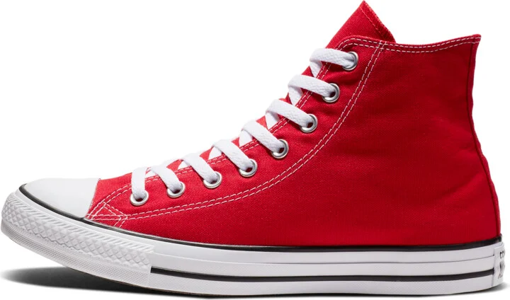 Men's Converse Chuck Taylor All Star High Top Unisex Shoes in Red | M9621-600