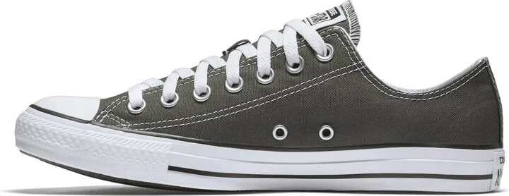 Men's Converse Chuck Taylor All Star Low Top Unisex Shoes in Grey | 1J794-GRY - Image 3