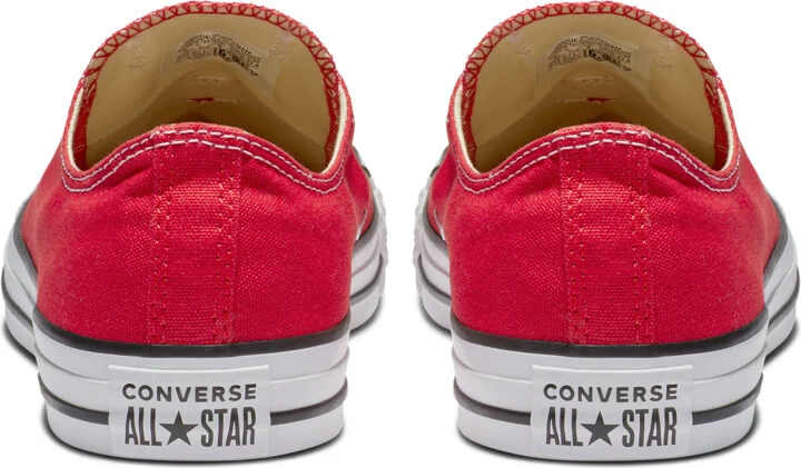 Men's Converse Chuck Taylor All Star Low Top Unisex Shoes in Red | M9696-600 - Image 6