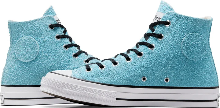 Men's Converse x StÃ¼ssy Chuck 70 Shoes in Blue | A07663C-457 - Image 9