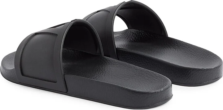 Men's Coolside Rubber Slide Sandals - Black - Size 9 - Image 4