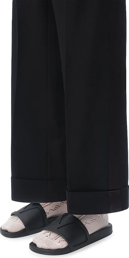 Men's Coolside Rubber Slide Sandals - Black - Size 9 - Image 7