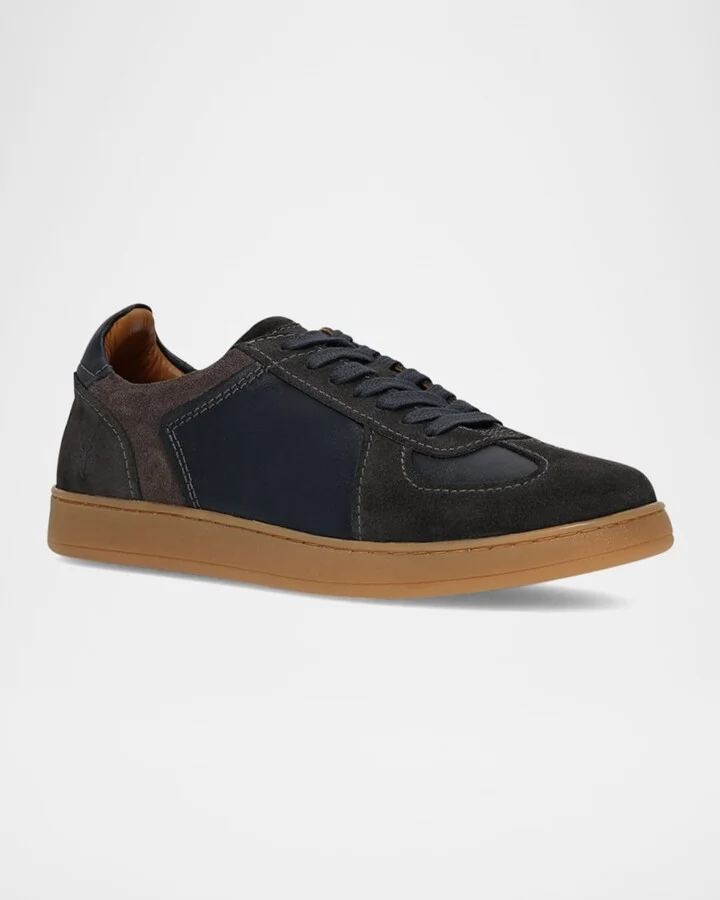 Men's Cooper Leather Low-Top Sneakers - Image 3