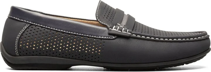 Men's Corby Moccasin Toe Saddle Slip-on Loafer - Image 2