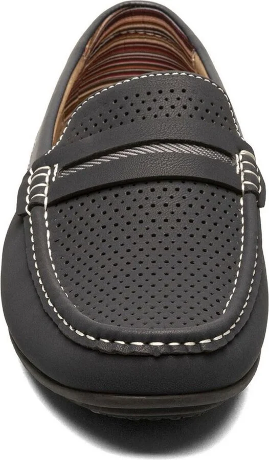 Men's Corby Moccasin Toe Saddle Slip-on Loafer - Image 6