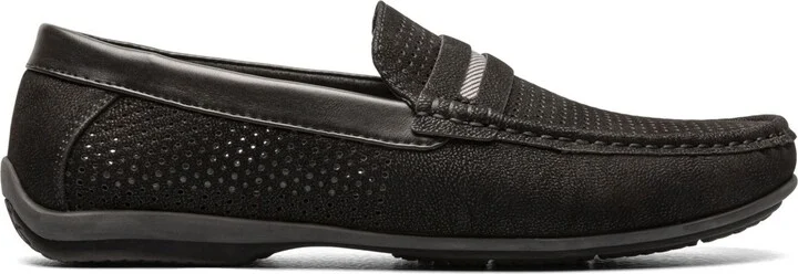 Men's Corby Moccasin Toe Saddle Slip-on Loafer - Image 7