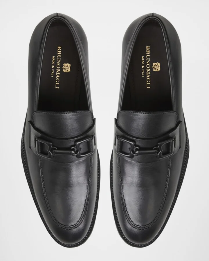 Men's Corrado Leather Bit Loafers - Image 5