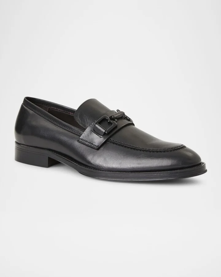 Men's Corrado Leather Bit Loafers - Image 8
