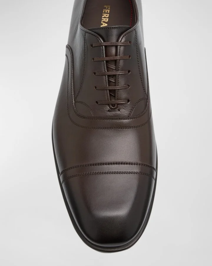 Men's Cortez Leather Oxford Shoes - Image 4