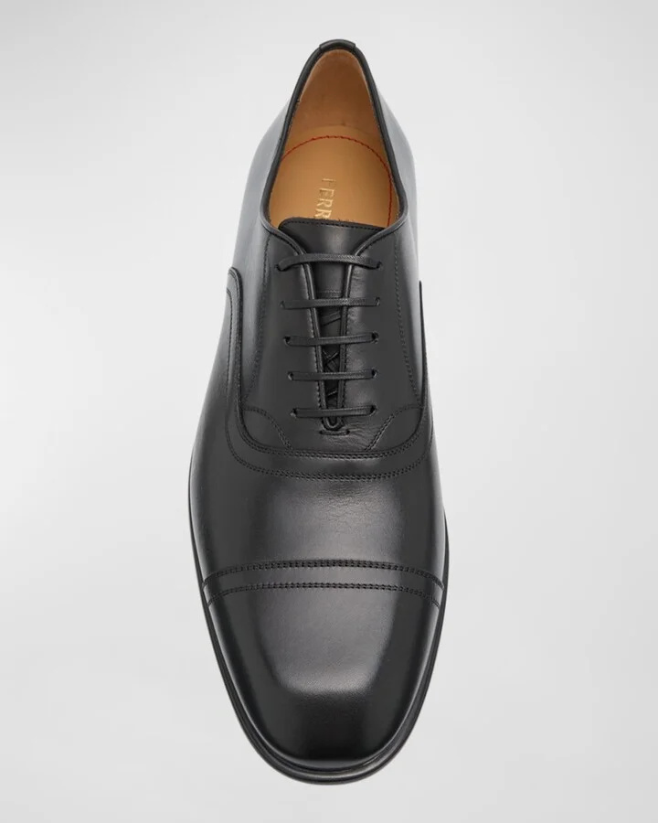 Men's Cortez Leather Oxford Shoes - Image 4