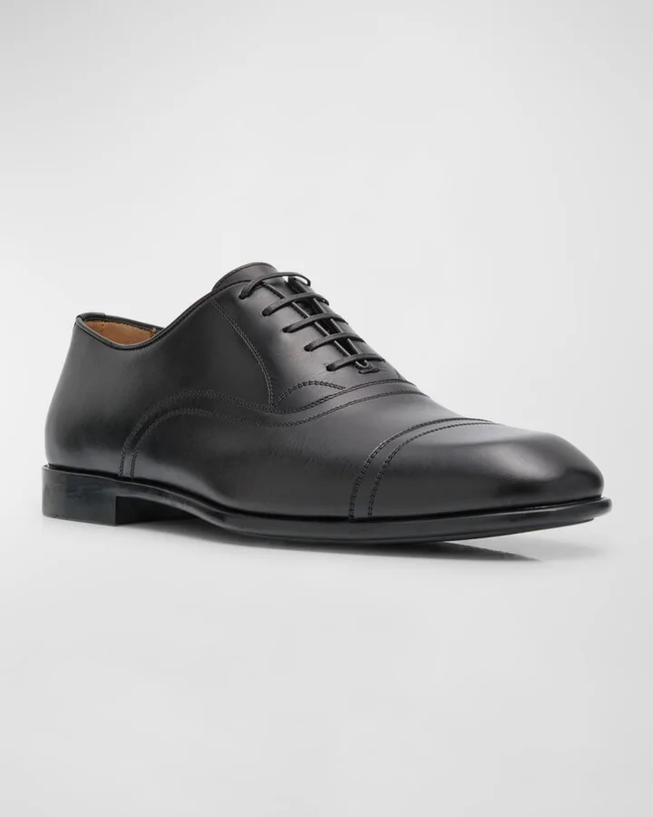 Men's Cortez Leather Oxford Shoes - Image 5