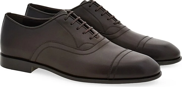Men's Cortez Leather Oxfords - Espresso - Size 9 - Image 2