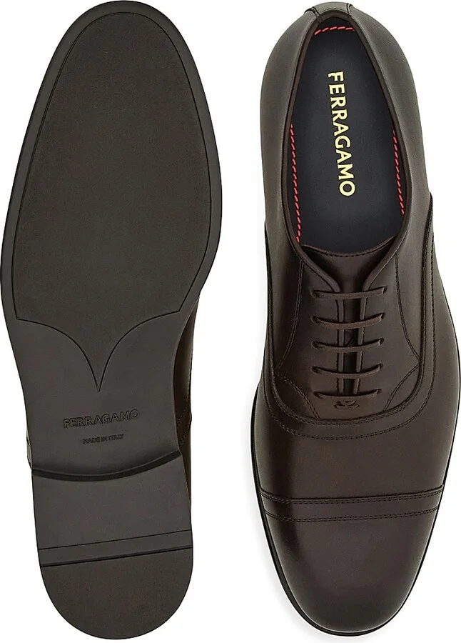 Men's Cortez Leather Oxfords - Espresso - Size 9 - Image 6