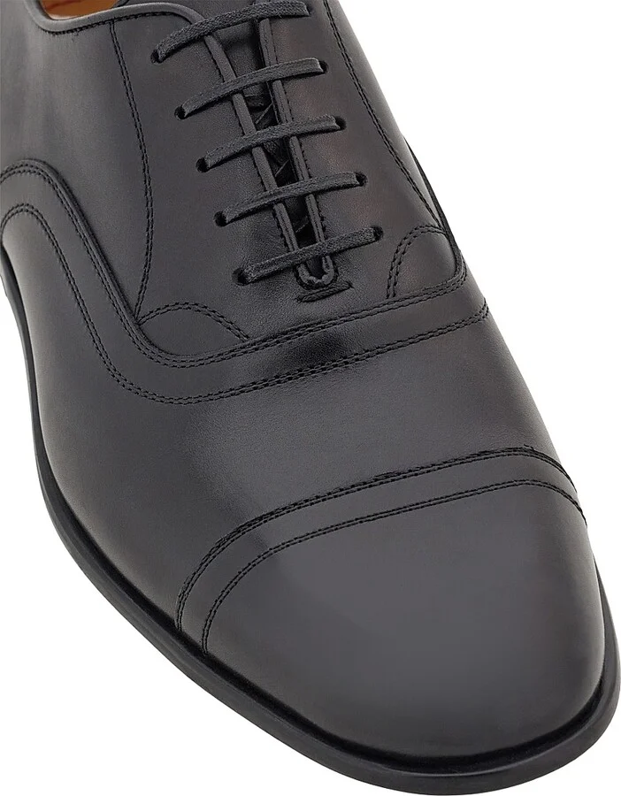 Men's Cortez Leather Oxfords - Espresso - Size 9 - Image 9