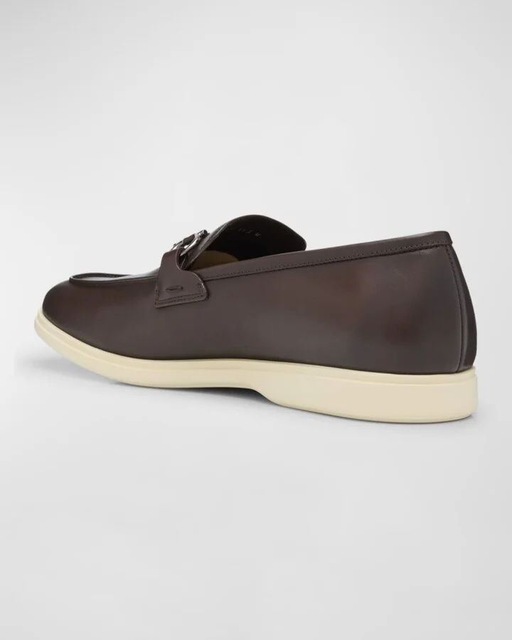 Men's Cosimo Leather Ganicni Bit Loafers - Image 2