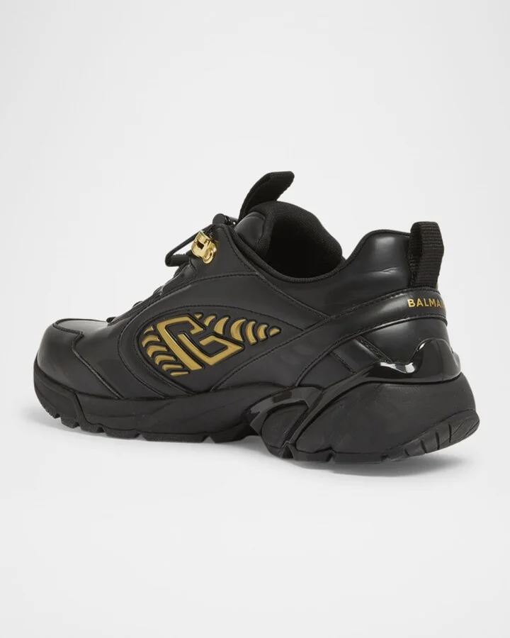 Men's Cosmic Dust Mix Material Sneakers - Image 6