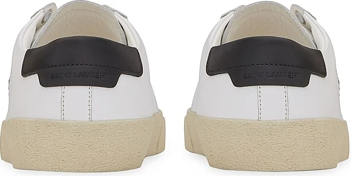 Men's Court Classic SL-06 Embroidered Sneakers - Optic White - Size 6 - Image 3