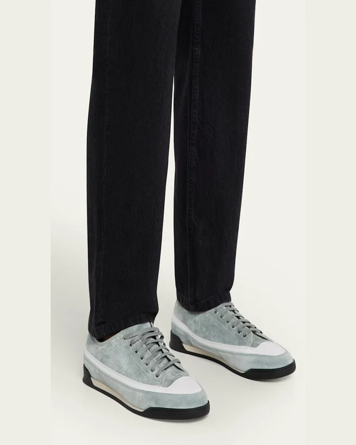Men's Court Suede Runner Sneakers - Image 5