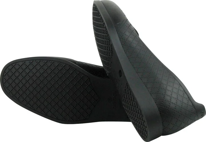 Men's Cover Diamante Pattern Black Rubber Overshoe - Image 8