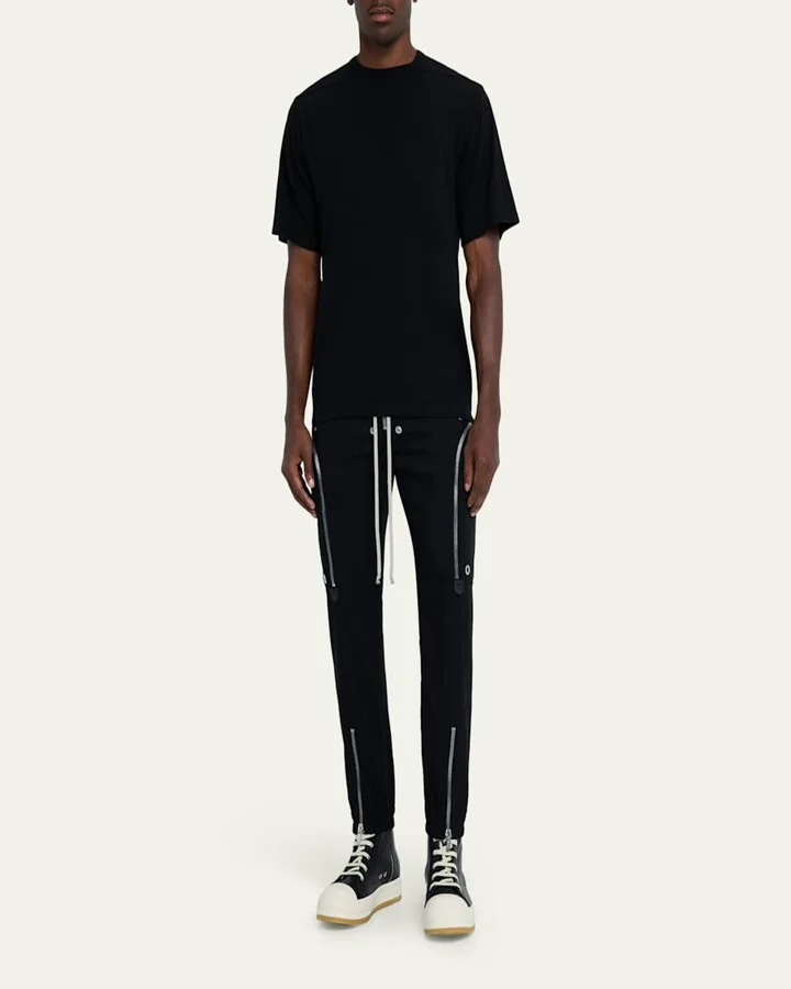 Men's Creep Leather High-Top Sneakers - Image 10