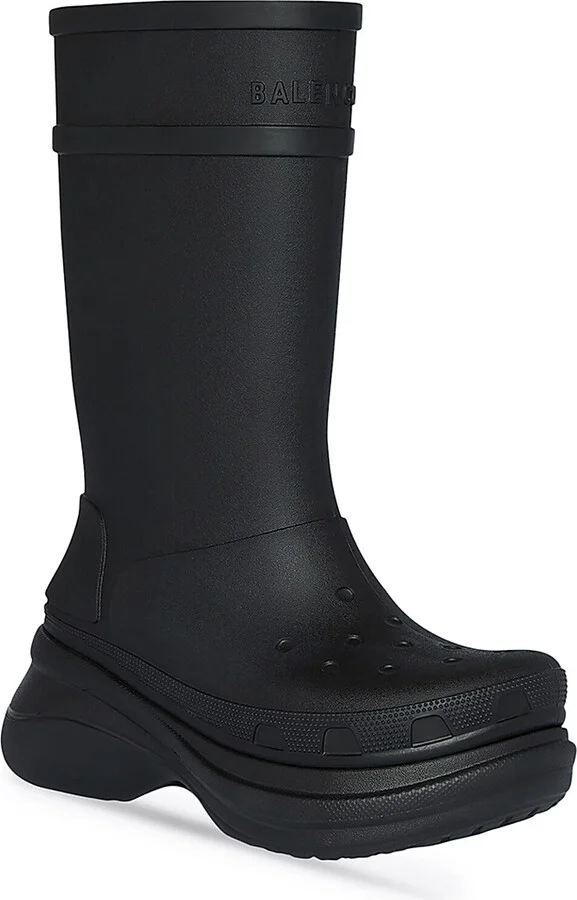 Men's Croc Boots - Black - Size 7 - Image 2