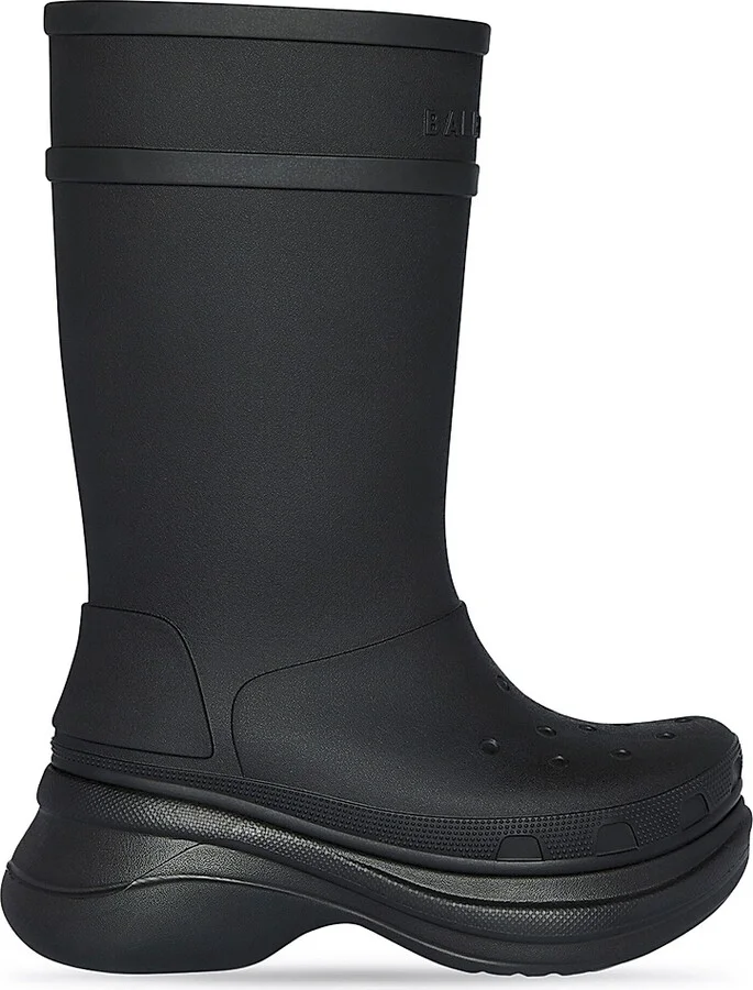 Men's Croc Boots - Black - Size 7