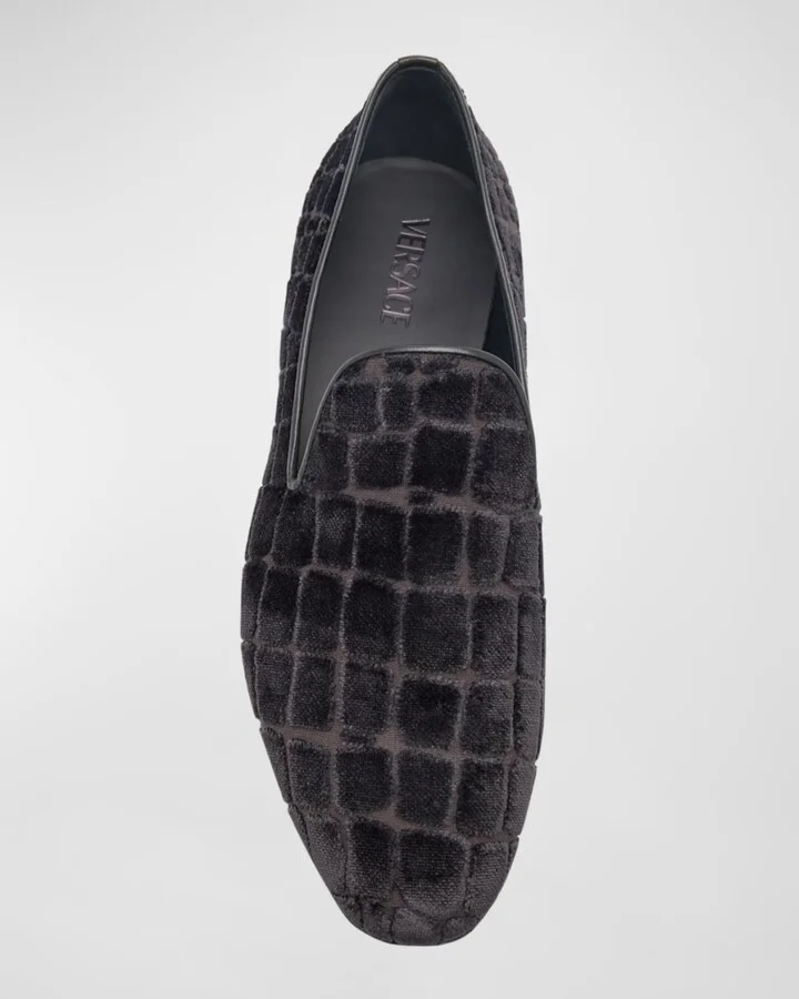 Men's Croc-Stamped Loafers - Image 7