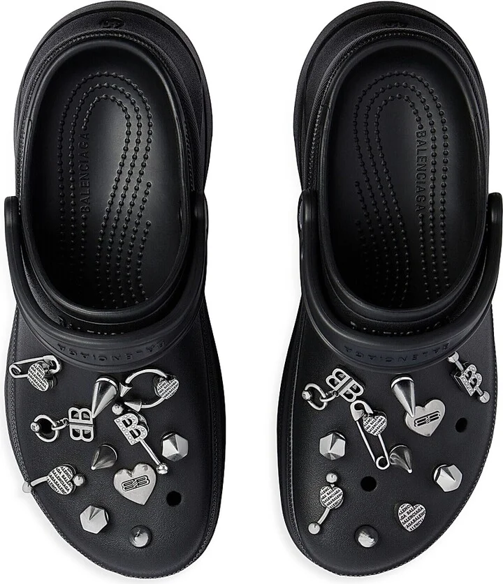 Men's Crocs Mules Jibbitz - Black - Size 6 - Image 6