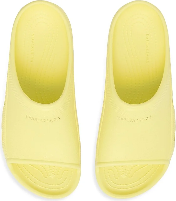 Men's Crocs Slide Sandals - Yellow - Size 6 - Image 5