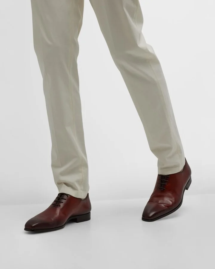 Men's Cruz Square-Toe Leather Oxfords - Image 3