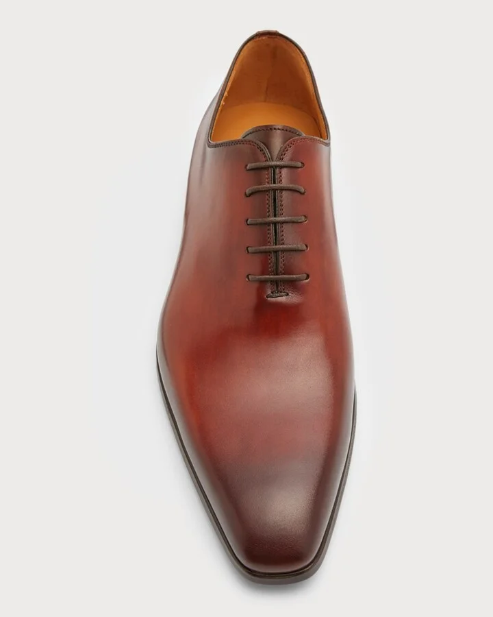 Men's Cruz Square-Toe Leather Oxfords - Image 4