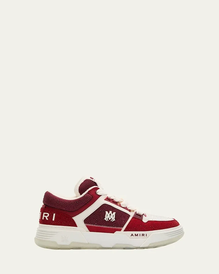 Men's Crystal MA-1 High-Top Sneakers
