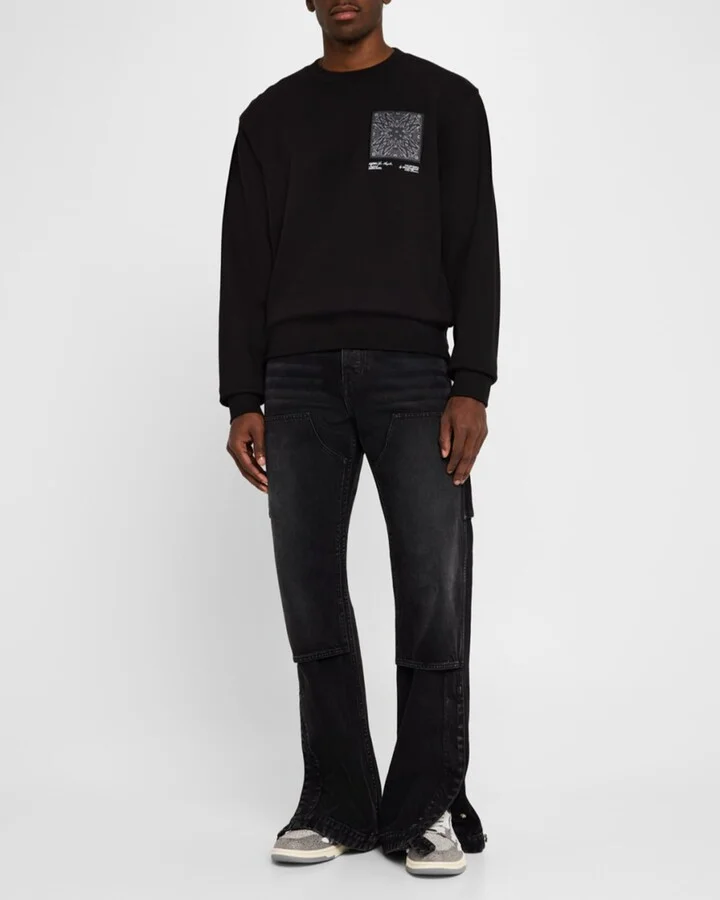 Men's Crystal Skel Low-Top Sneakers - Image 3