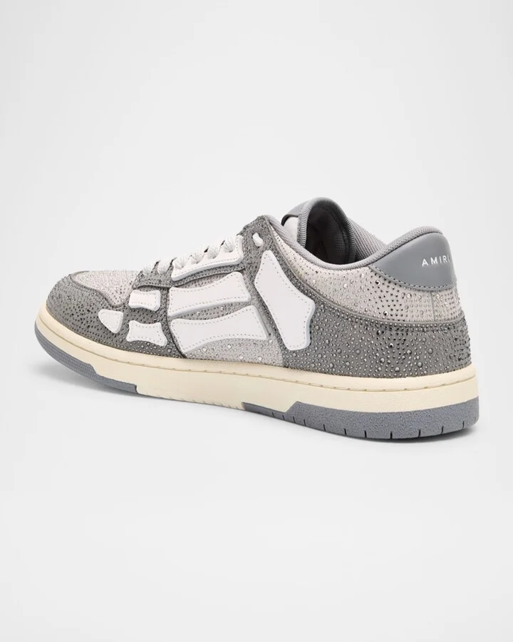 Men's Crystal Skel Low-Top Sneakers - Image 7