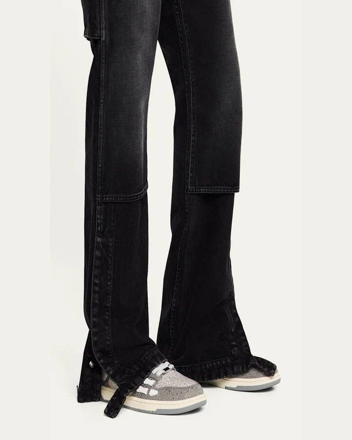 Men's Crystal Skel Low-Top Sneakers - Image 3