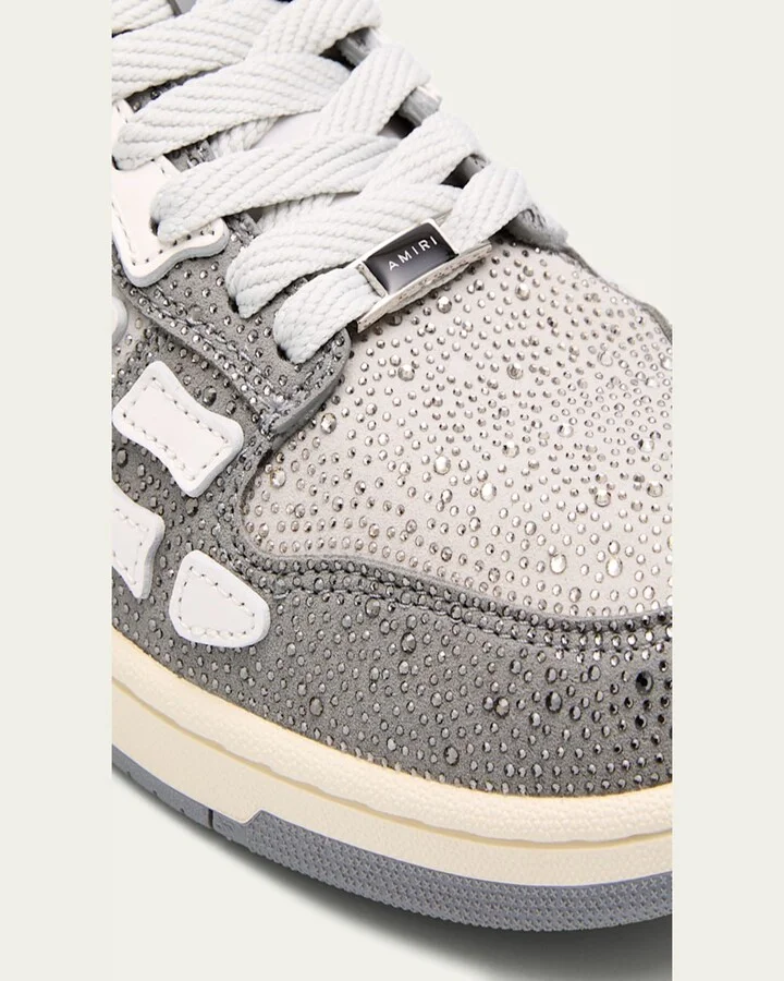 Men's Crystal Skel Low-Top Sneakers - Image 4
