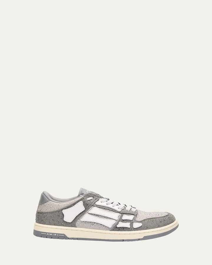 Men's Crystal Skel Low-Top Sneakers