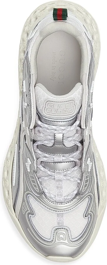 Men's Cub3d Low-Top Sneakers - Silver - Size 8 - Image 5