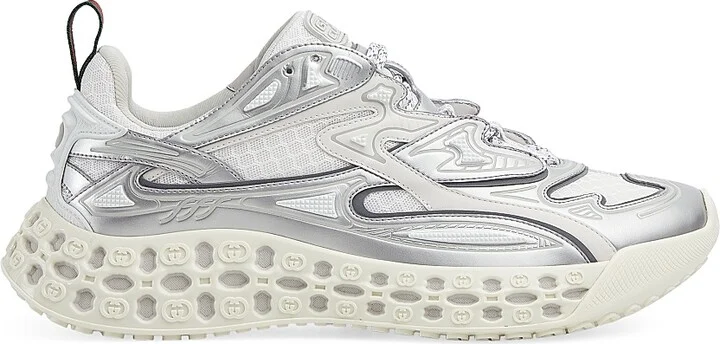 Men's Cub3d Low-Top Sneakers - Silver - Size 8