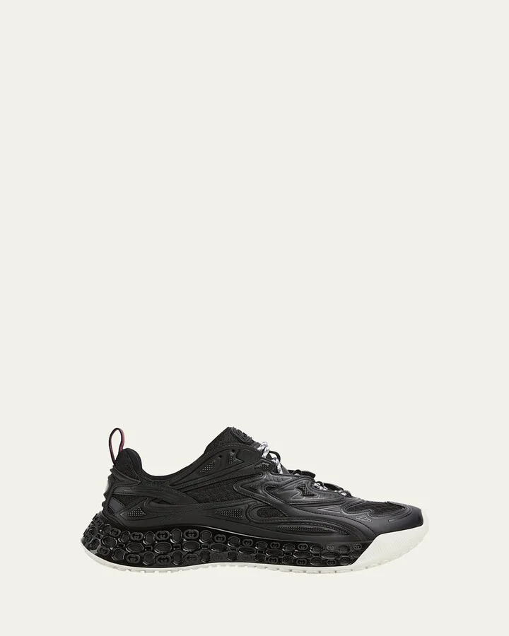 Men's cub3d Matte Demetra and Mesh Runner Sneakers