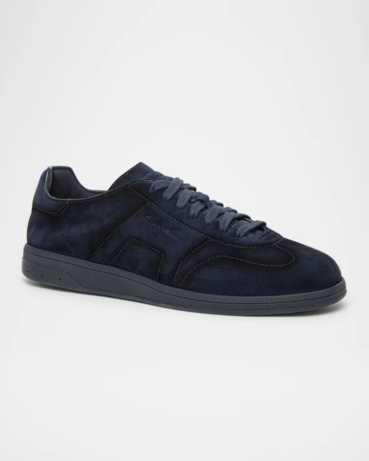 Men's Cube Suede Low-Top Sneakers - Image 2
