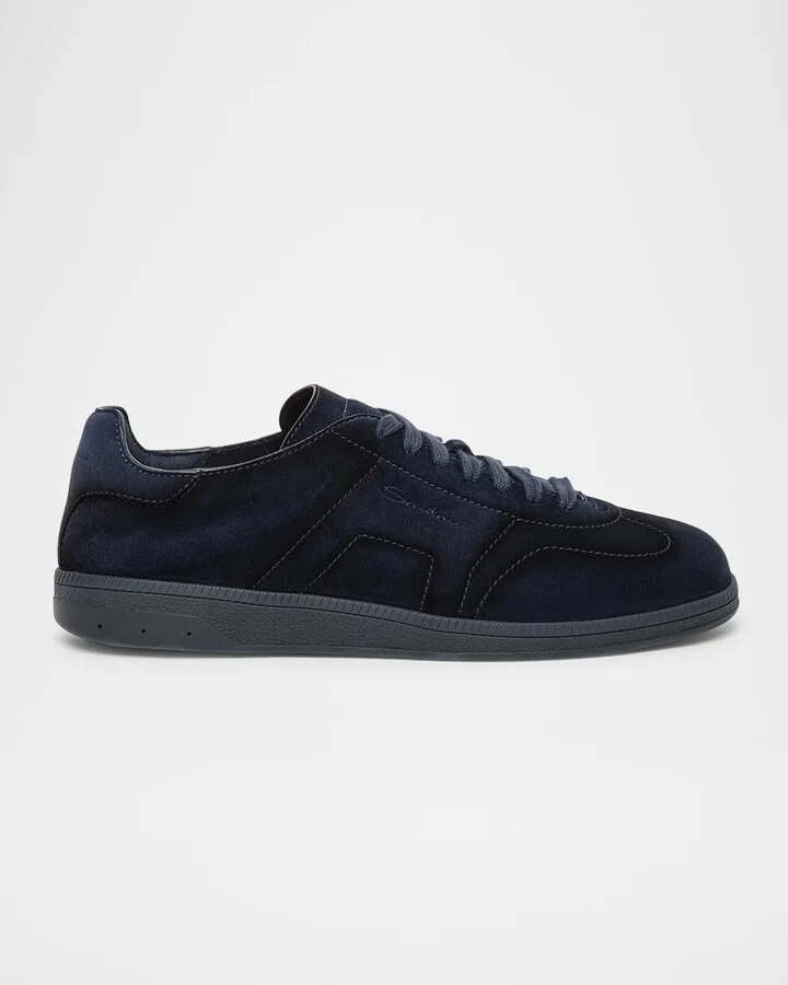 Men's Cube Suede Low-Top Sneakers