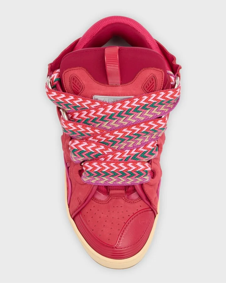 Men's Curb Chunky Low-Top Sneakers - Image 3