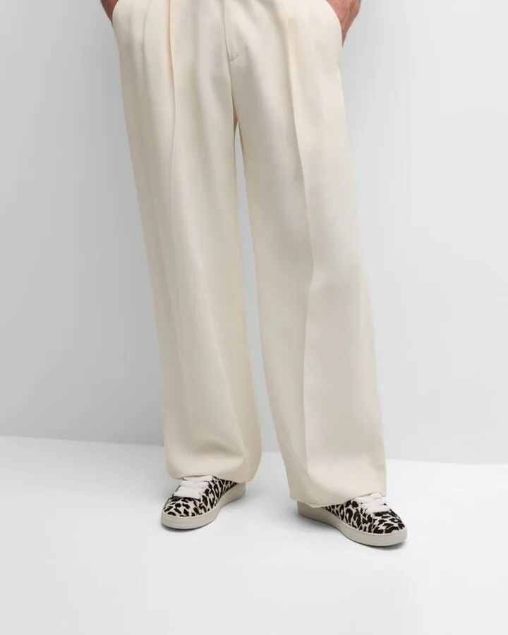 Men's Curb Lite Printed Calf Hair Sneakers - Image 3
