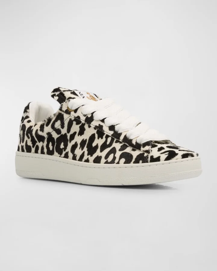 Men's Curb Lite Printed Calf Hair Sneakers - Image 6