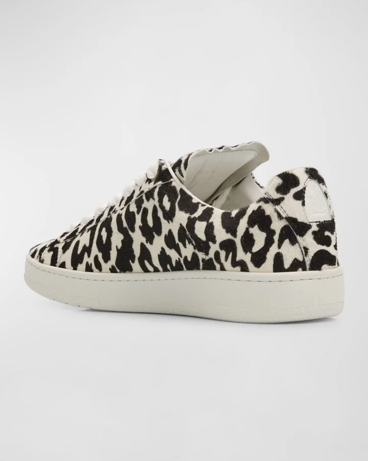 Men's Curb Lite Printed Calf Hair Sneakers - Image 7