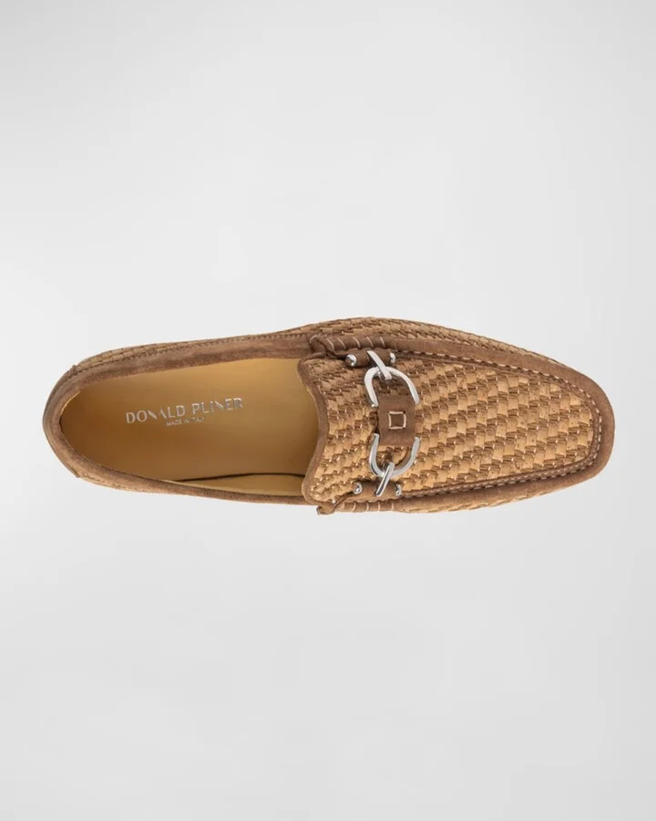 Men's Dacio Woven Cork Bit Loafers - Image 5