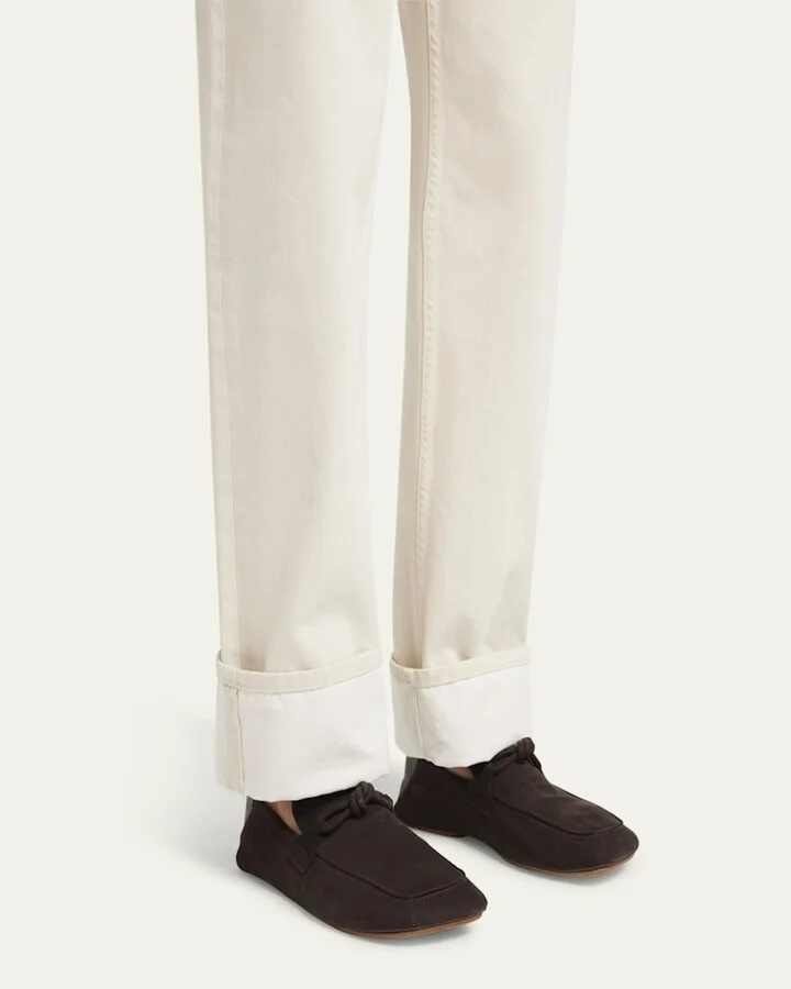 Men's Daddy Nubuck Collapsible-Heel Loafers - Image 3