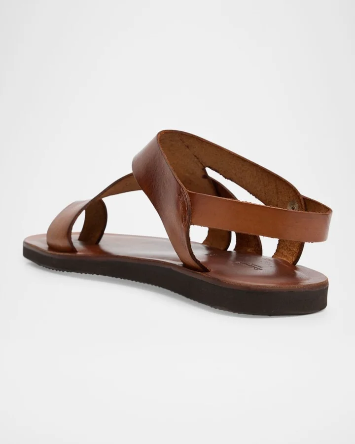Men's Dali Leather Gladiator Sandals - Image 7